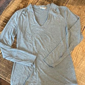 Banana Republic grey long sleeved T, M